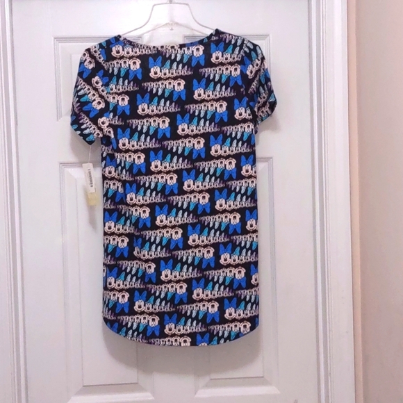 NWT LulaRoe Disney Minnie Mouse Top Size XS - Picture 3 of 5